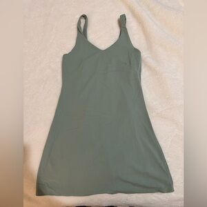 lululemon athletica Align Palm Court Green Sleeveless Dress